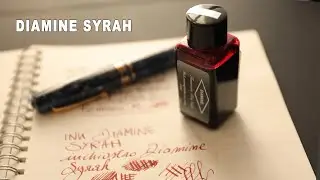 Diamine Syrah ink - Full Test & review