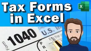 Tax Forms in Excel - Federal Income Taxes for USA