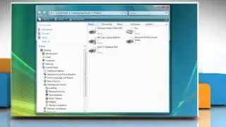 Sharing a Printer on a Network in Windows® Vista