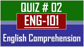 ENG101 Quiz 2 Correct Solution 2021 || ENG101 Quiz 2 Solution 2021 | VU Solutions