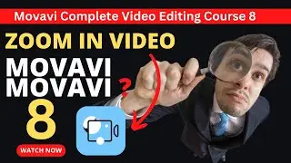 Zoom in & Zoom Out in Movavi Video Editor ⬆️ Movavi Video Editing Course For Beginners 2023 Video 8