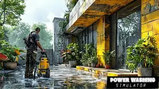 Became a washer for 24 hours! Cleaning an expensive mansion... #1 (Power Washing)