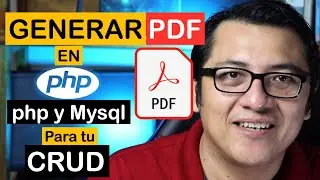 Cómo generar pdf con php y mysql | Rápido y fácil con DOMPDF