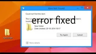 how to delete file could not find this item error fix | file deletion software