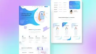 Landing Page Using HTML CSS | Download Free