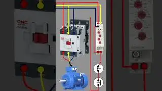 Motor Control via VMR Voltage Monitoring Relay and AC Contactor