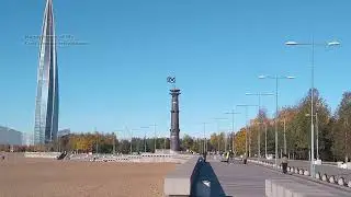 В парке 300-летия Санкт-Петербурга,16 октября 2020 года.