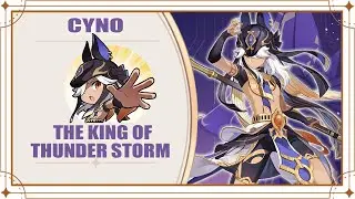 Cyno Mahamatra the king of Electro (Genshin Impact)