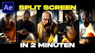 Split-Screen Effekt in After Effects erstellen | Tutorial