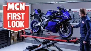 Exclusive access 🚨 Yamaha R9 sportsbike walkaround and engine start up | MCN First Look