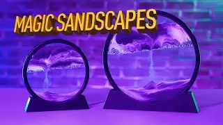 MOVING SANDSCAPES - THE MAGIC SAND ART DISPLAY FRAME!