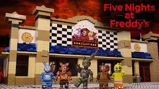 LEGO Самоделка - Пиццерия Фредди / Horror Game Five Nights at Freddy's / LEGO MOC FNaF