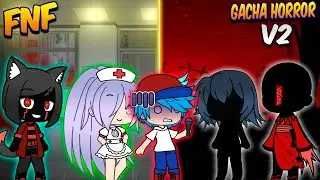 GACHA HORROR FEZ EU CALAR MINHA BOCA! (É MUITO BOM!!) Friday Night Funkin Vs Gacha Horror v2 