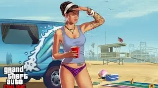 Grand Theft Auto 5 / GTA5 / ГТА5 тест с ФПС / FPS  ( Xbox One )