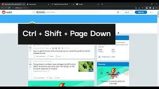 In Chrome/Edge Canary it is now possible to reorder tabs using keyboard shortcuts