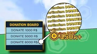 DONATION BOARD with DISCORD LOGGING in Roblox | Tutorial