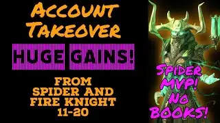 Spider & Fire Knight Account Takeover! Raid Shadow Legends.