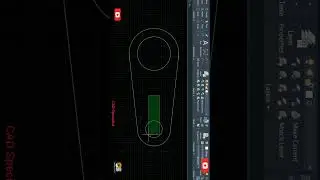 Autocad 2D exercise 4 in 60 sec || Autocad 2D exercise #autocad #shorts