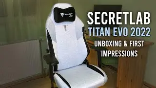 SECRETLAB Titan EVO 2022 Frost Blue | Unboxing | First Impressions