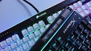 HyperX Alloy Elite RGB VS Corsair K95 Platinum
