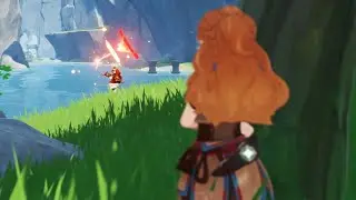 Alice Stalking Aloy Stalking Klee Genshin Impact