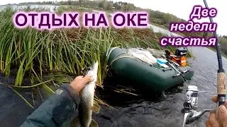 Со спиннингом в ужасную погоду. Одиннадцатый день на Оке.