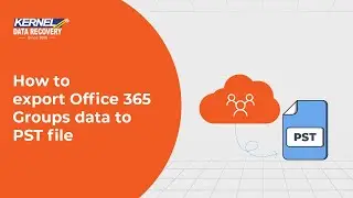 How to export Office 365 Groups data to PST file