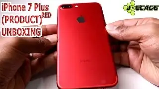 Apple iPhone 7 Plus (PRODUCT RED): UNBOXING