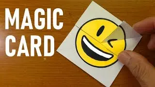 Emoji Paper Magic Card - DIY Face Changer Tutorial 