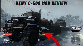 SnowRunner Mod Review | KENY C-500 - ULTIMATE WORK HORSE?!