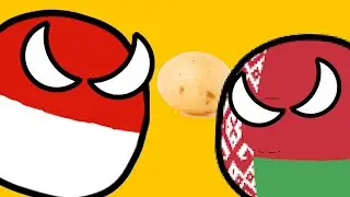 Битва за бульбу коюнтриболс (2серия) / Countryballs