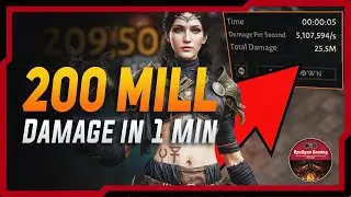 200 Mill + Damage Per Min - Max Damage Wizard Builds - Diablo Immortal