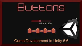 All About Sliders UI Element - 2D Game Development in Unity 5.6