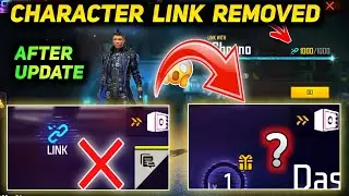 Character Link System Removed After Update - Reason? Free Fire Link Character