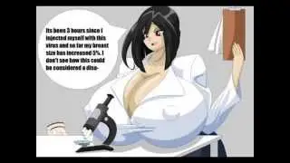 Female Butt and Hourglass Expansion Sequences Artwork 55: The Blue X-Virus (Part 1)
