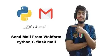 Send Mail from Webform using flask mail | Python | Flask