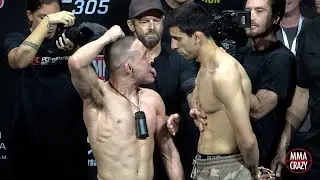 UFC 305: Kai Kara France vs. Steve Erceg weigh in Face off