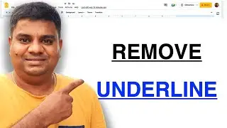 How to Remove Underline in Google Slides