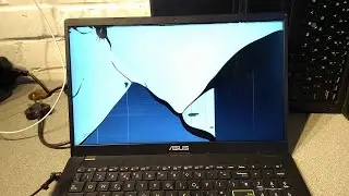 How to replace the screen on Asus E510 laptop