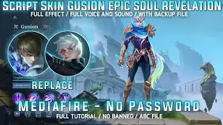 Script Skin Gusion Epic Soul Revelation No Password MediaFire Full Effect And Audio Aamon Patch MLBB