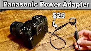 Panasonic Camera Power A/C External Power Adapter | For GH5, GH4, etc.