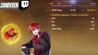 Genshin Impact Streamers Roll Artifacts 