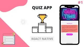 🔴 Let's build a quiz app with React Native | Expo | Demo