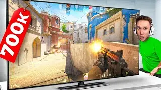 СЫГРАЛ В CS2 НА 8К ТЕЛЕВИЗОРЕ ЗА 700.000 РУБЛЕЙ