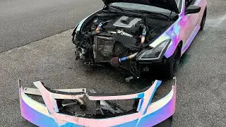 My Infiniti G37 Is Wrecked… AGAIN! | Totaled?