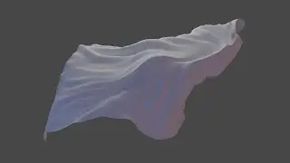 Blender 3.2 - Making the Cloth Brush Work Better