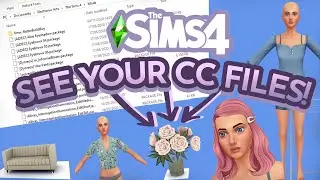 HOW TO SEE / VIEW CC IN YOUR SIMS 4 MODS FOLDER? | SIMS 4 STUDIO TUTORIAL | TS4 CUSTOM CONTENT 2020