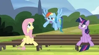 Rainbow Dash - Well, I give it a whoa, whoa, what? I'm totally confused and I just wanna go home...