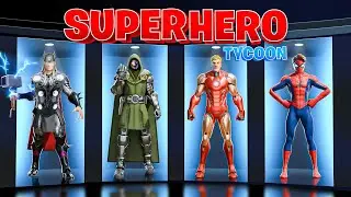 FORTNITE SUPER HERO TYCOON 🦸 20/20 CRYSTALS, DRAGON BOSS DEFEATED, REBIRTH 💎 MAP CODE 8621-1061-5903