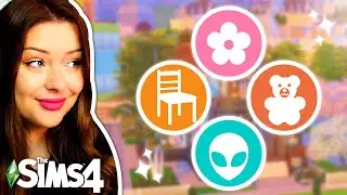 A Thrift Store But Each Room is a Different Aesthetic in The Sims 4